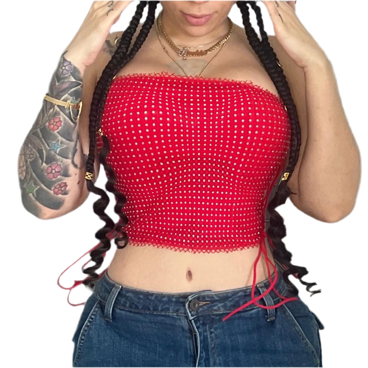Rhinestones top